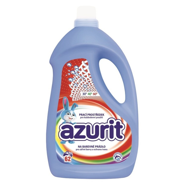 Azurit gel 62d/2480ml Color - Drogerie Prací prostředky Prací gely nad 50 dávek